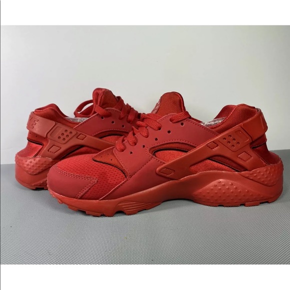 NIKE HUARACHE RUN GS UNIVERSITY RED 654275-600 Size 6.5 Y - Picture 2 of 5